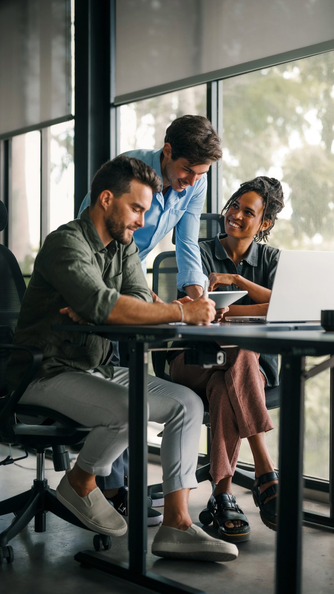 MindStream Creative team analyzing social media strategy for Bend Oregon businesses